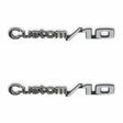 1969-1972 C/K Series Trucks; C/K Fender Badge Pair - Custom/10 04-585