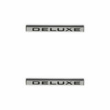1971-1972 C/K Series Trucks; C/K Fender Badge Pair - Deluxe 04-590