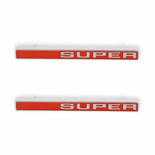 1971-1972 C/K Series Trucks; C/K Fender Badge Pair - Super 04-591