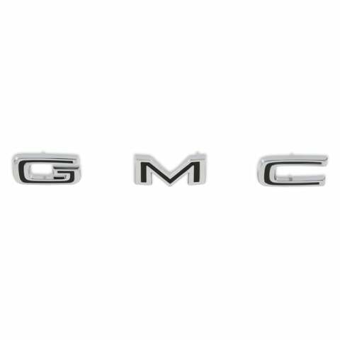 1968-1972 C/K Series Trucks; C/K Hood Letter Set - Gmc 04-596