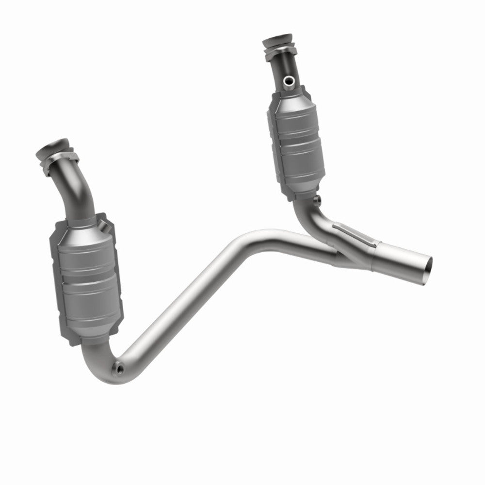 MagnaFlow direct-fit catalytic converter fits 2004 Dodge Durango 4.7L and 2004 Dodge Durango 3.7L stainless steel CARB compliant OBDII 51770