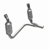 MagnaFlow direct-fit catalytic converter fits 2004 Dodge Durango 4.7L and 2004 Dodge Durango 3.7L stainless steel CARB compliant OBDII 51770