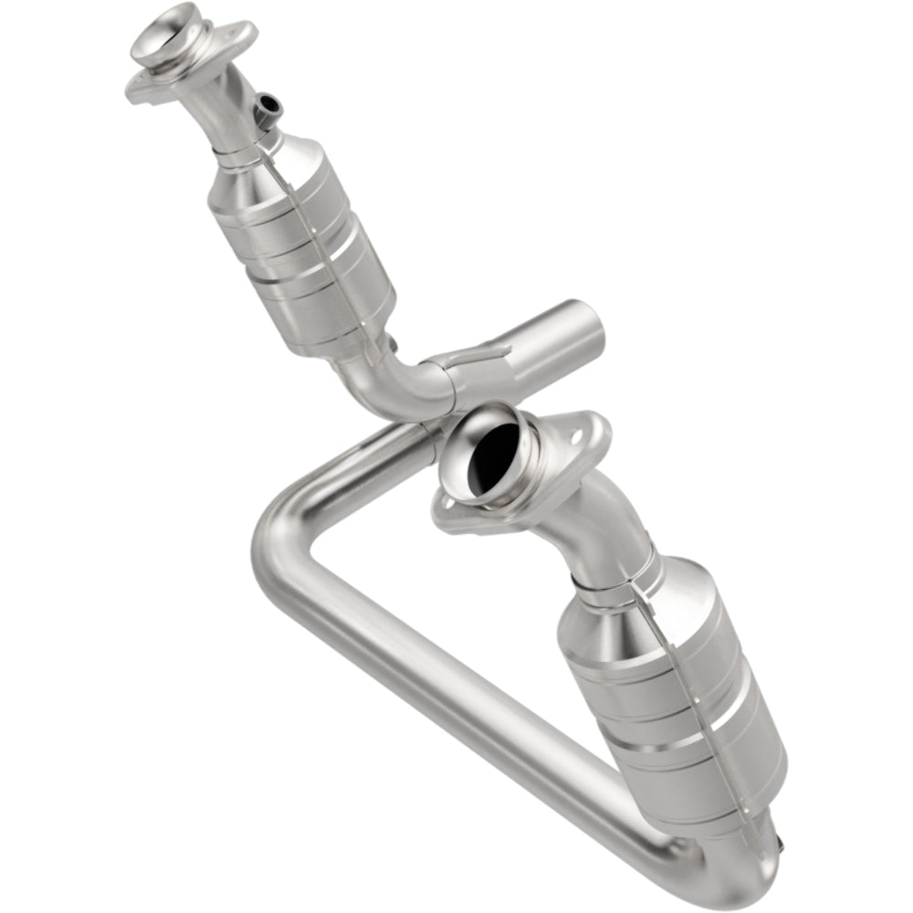 MagnaFlow direct-fit catalytic converter fits 2004 Dodge Durango 4.7L and 2004 Dodge Durango 3.7L stainless steel CARB compliant OBDII 51770