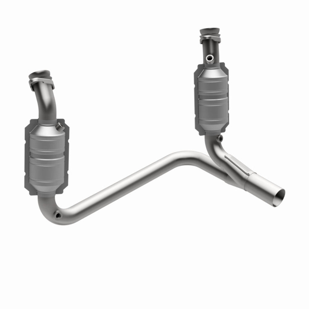 MagnaFlow direct-fit catalytic converter fits 2004 Dodge Durango 4.7L and 2004 Dodge Durango 3.7L stainless steel CARB compliant OBDII 51770