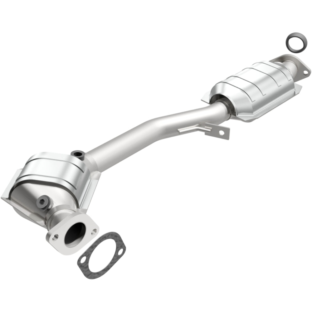 MagnaFlow direct-fit catalytic converter fits 04 Forester 2.5L Rr CA 2.5L stainless steel CARB compliant 451008