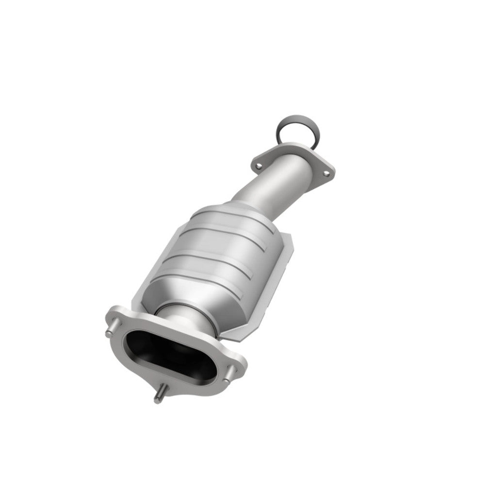 MagnaFlow direct-fit catalytic converter fits 2004-2006 Ford Ranger, Mazda B3000, and more, this and 04 Ranger/BSer 3.0 rear 3 inch inlet/outlet stainless steel Federal EPA complia