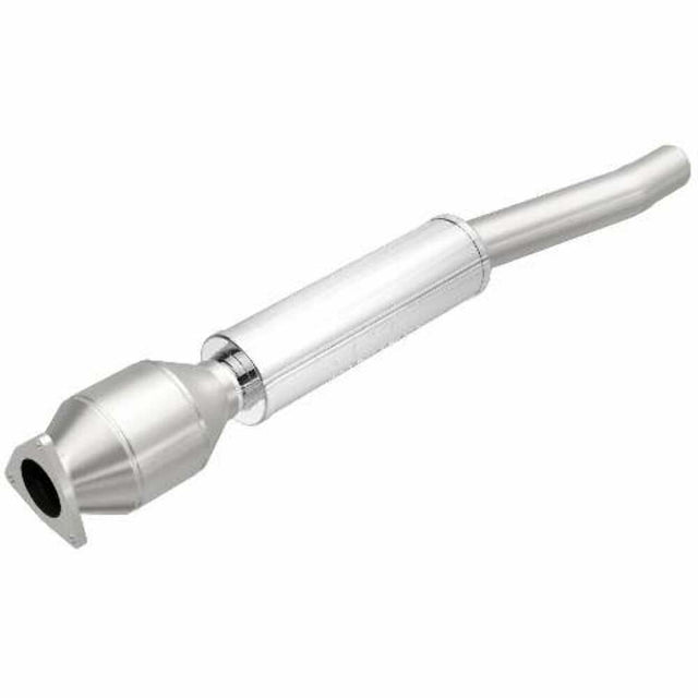 MagnaFlow direct-fit catalytic converter for 2004-2006 VW 4.2L driver side stainless steel CARB compliant 441027