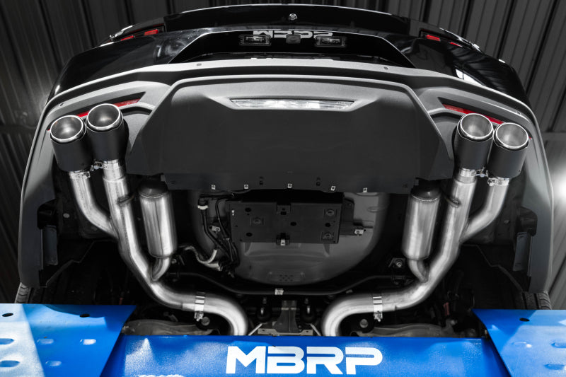 MBRP exhaust system fits 2018-2025 Ford Mustang aluminized steel