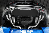 MBRP exhaust system fits 2018-2025 Ford Mustang Armor Pro Series T304 stainless steel