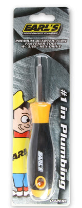 Earl's Quarter Turn Fastener Tool - 3/16 Hex Head - 042ERL