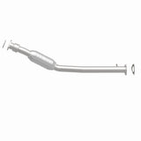 MagnaFlow direct-fit catalytic converter fits 2005-2009 Chevrolet Equinox and 2006-2009 Pontiac Torrent, this and 2005-2006 Equinox 3.4L stainless steel CARB compliant OBDII 49220