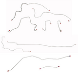 t 05-06 Ford F250 SD Brake Line Kit 4WD Ext Cab/Long Bed Stainless - CBK0105SS Fine Lines