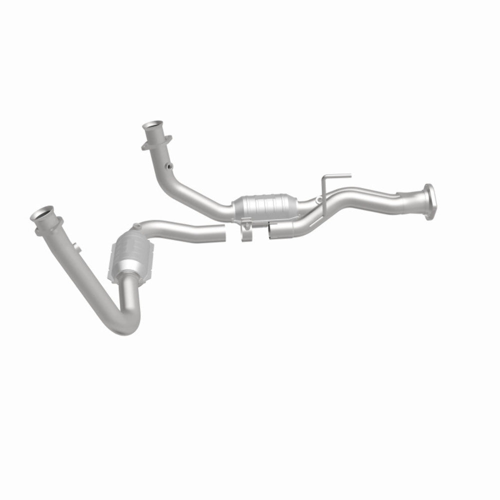 MagnaFlow direct-fit catalytic converter for 2005-2006 Jeep Cherokee 3.7 inch inlet/outlet stainless steel CARB compliant 49687