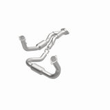 MagnaFlow direct-fit catalytic converter for 2005-2006 Jeep Cherokee 4.7 inch inlet/outlet stainless steel CARB compliant 49686
