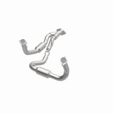 MagnaFlow direct-fit catalytic converter for 2005-2006 Jeep Cherokee 4.7 inch inlet/outlet stainless steel CARB compliant 49686