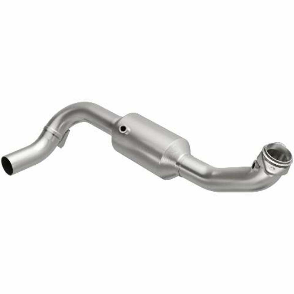 MagnaFlow direct-fit catalytic converter fits 2005-2006 Lincoln Navigator 5.4L driver side 5.4L driver side stainless steel CARB compliant OBDII 52507