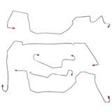 t 05-06 Pontiac GTO Front Brake Line Kit AWABS Traction Control Fine Lines