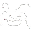 t 05-06 Pontiac GTO Front Brake Line Kit AWABS Traction Control Stainless Steel Fine Lines