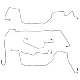 Front Brake Line Kit for 2013 05-06 Pontiac GTO AWABS ABS 2WD stainless steel