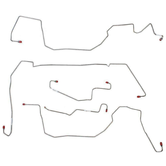 t 05-06 Pontiac GTO Front Brake Line Kit AWABS Traction Control Stainless Steel Fine Lines