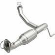 MagnaFlow direct-fit catalytic converter fits 2003-2009 Toyota 4Runner and 2007-2009 Toyota FJ Cruiser, this and 2005-2007 4-Run/FJ driver side rr driver side stainless steel CARB 