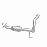 MagnaFlow direct-fit catalytic converter fits 2003-2009 Toyota 4Runner and 2007-2009 Toyota FJ Cruiser, this and 2005-2007 4-Run/FJ driver side rr driver side stainless steel CARB 