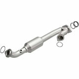 MagnaFlow direct-fit catalytic converter fits 2003-2015 Toyota 4Runner and 2007-2014 Toyota FJ Cruiser, this and 2005-2007 4-Run/FJ passenger side rr passenger side stainless steel