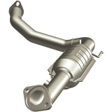 MagnaFlow direct-fit catalytic converter for 2005-2009 Toyota 4Runner driver side 4.7 inch inlet/outlet stainless steel CARB compliant OBDII 49697