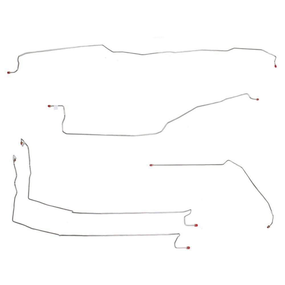 t 05-07 Chevrolet Silverado 1500 Brake Line & Hose Kit 4WD Ext Cab/Short Bed Fine Lines