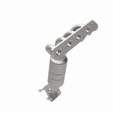 MagnaFlow direct-fit catalytic converter fits 2005-2012 Ford Escape, 2005-2011 Mercury Mariner, and more, this and 2005-2007 Escape 2.3 mani 2.3 inch inlet/outlet stainless steel F