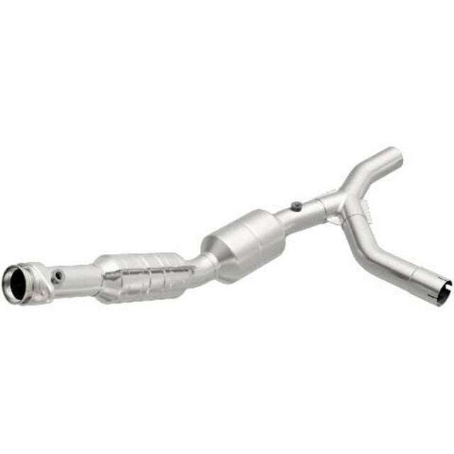 MagnaFlow direct-fit catalytic converter for 2005-2007 Ford 4.6L passenger side stainless steel CARB compliant OBDII 51310