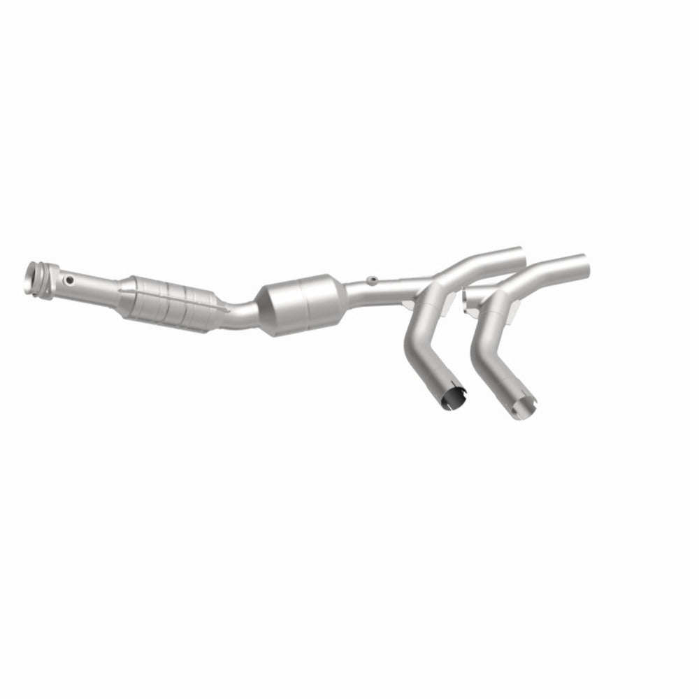 MagnaFlow direct-fit catalytic converter for 2005-2007 Ford 4.6L passenger side stainless steel CARB compliant OBDII 51310