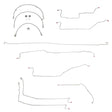 t 05-07 GMC Sierra 1500 Brake Line & Hose Kit 4WD Ext Cab/Long Bed Fine Lines