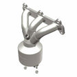 MagnaFlow direct-fit catalytic converter for 2005-2007 Kia 2.7L passenger side stainless steel CARB compliant OBDII 51316
