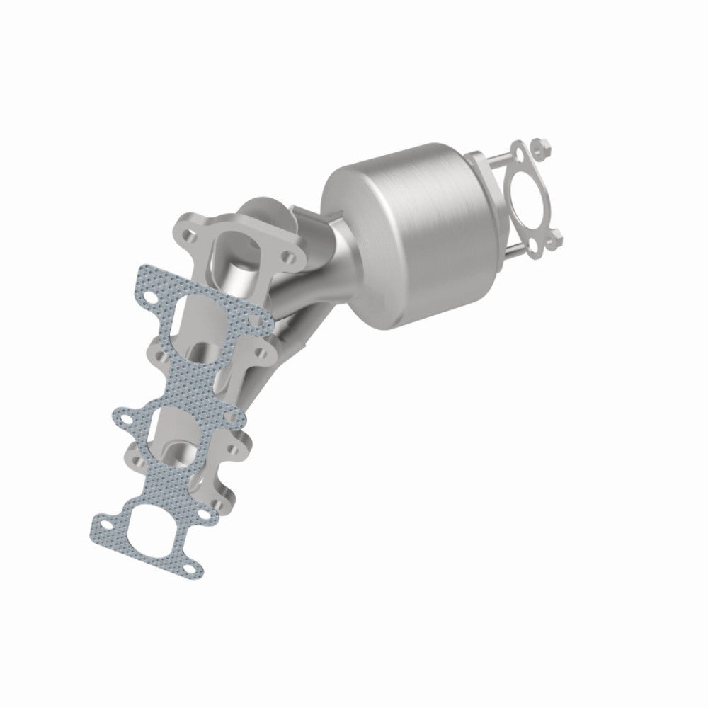 MagnaFlow direct-fit catalytic converter for 2005-2007 Kia 2.7L passenger side stainless steel CARB compliant OBDII 51316