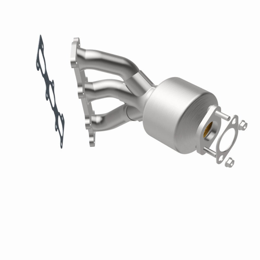 MagnaFlow direct-fit catalytic converter for 2005-2007 Kia 2.7L passenger side stainless steel CARB compliant OBDII 51316