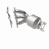 MagnaFlow direct-fit catalytic converter for 2005-2007 Kia 2.7L passenger side stainless steel CARB compliant OBDII 51316