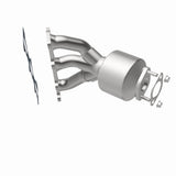 MagnaFlow direct-fit catalytic converter for 2005-2007 Kia 2.7L passenger side stainless steel CARB compliant OBDII 51316