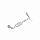 MagnaFlow direct-fit catalytic converter for 2005-2007 Toyota Sequoia driver side 4.7 inch inlet/outlet stainless steel CARB compliant 24880
