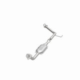 MagnaFlow direct-fit catalytic converter for 2005-2007 Toyota Sequoia driver side 4.7 inch inlet/outlet stainless steel CARB compliant 24880