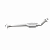 MagnaFlow direct-fit catalytic converter for 2005-2007 Toyota Sequoia passenger side 4.7 inch inlet/outlet stainless steel CARB compliant OBDII 49700