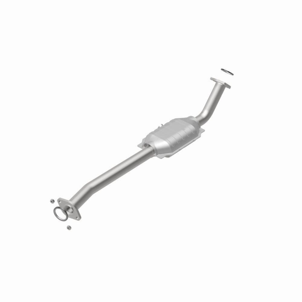 MagnaFlow direct-fit catalytic converter for 2005-2007 Toyota Sequoia passenger side 4.7 inch inlet/outlet stainless steel CARB compliant OBDII 49700