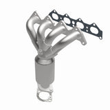 MagnaFlow direct-fit catalytic converter for 2005-2008 Kia 2.0L stainless steel Federal EPA compliant OBDII 50402