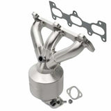 MagnaFlow direct-fit catalytic converter for 2005-2008 Kia 2.7L driver side stainless steel Federal EPA compliant OBDII 50675