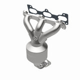 MagnaFlow direct-fit catalytic converter for 2005-2008 Kia 2.7L driver side stainless steel Federal EPA compliant OBDII 50675