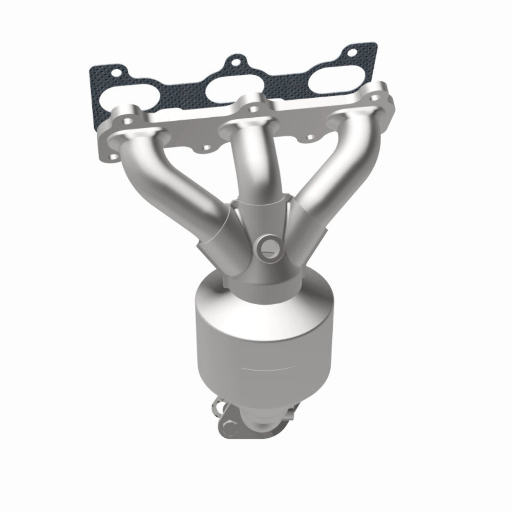 MagnaFlow direct-fit catalytic converter for 2005-2008 Kia 2.7L driver side stainless steel Federal EPA compliant OBDII 50675