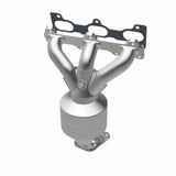 MagnaFlow direct-fit catalytic converter for 2005-2008 Kia 2.7L driver side stainless steel CARB compliant OBDII 51387