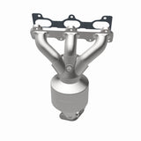 MagnaFlow direct-fit catalytic converter for 2005-2008 Kia 2.7L driver side stainless steel CARB compliant OBDII 51387