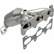 MagnaFlow direct-fit catalytic converter for 2005-2008 Kia 2.7L passenger side stainless steel Federal EPA compliant OBDII 50531