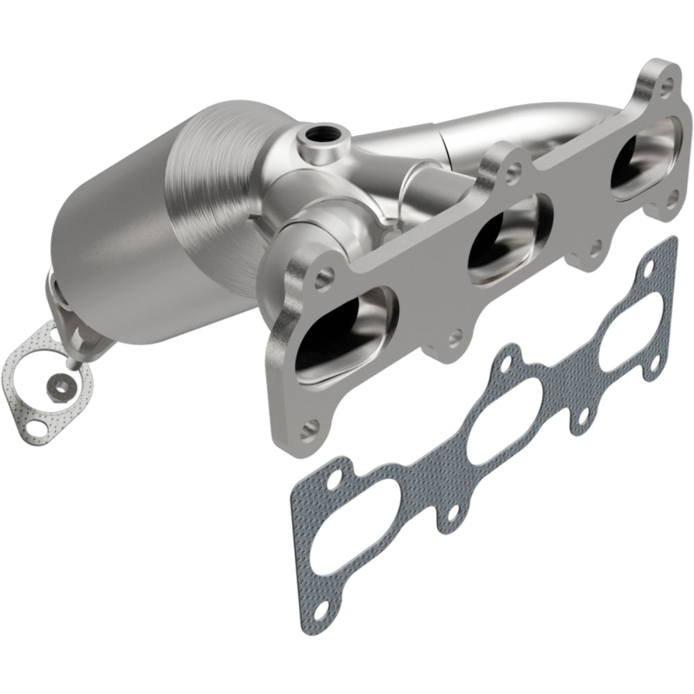 MagnaFlow direct-fit catalytic converter for 2005-2008 Kia 2.7L passenger side stainless steel Federal EPA compliant OBDII 50531